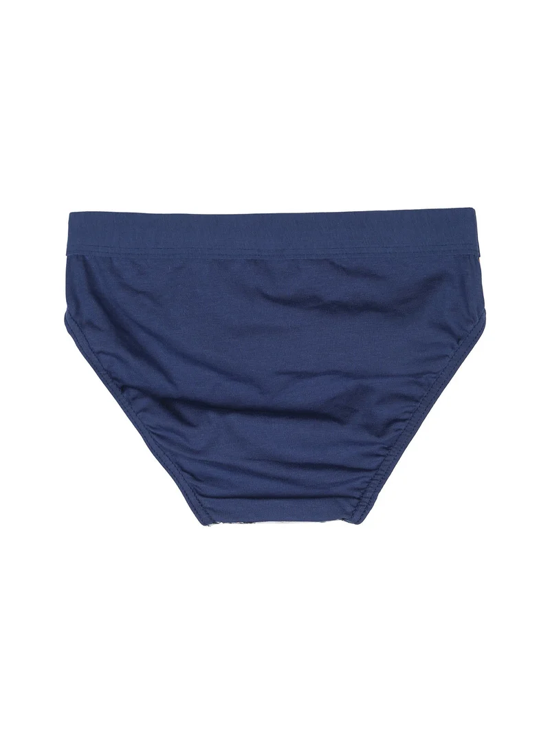 Slip da bambino in cotone con stampe - jeans
