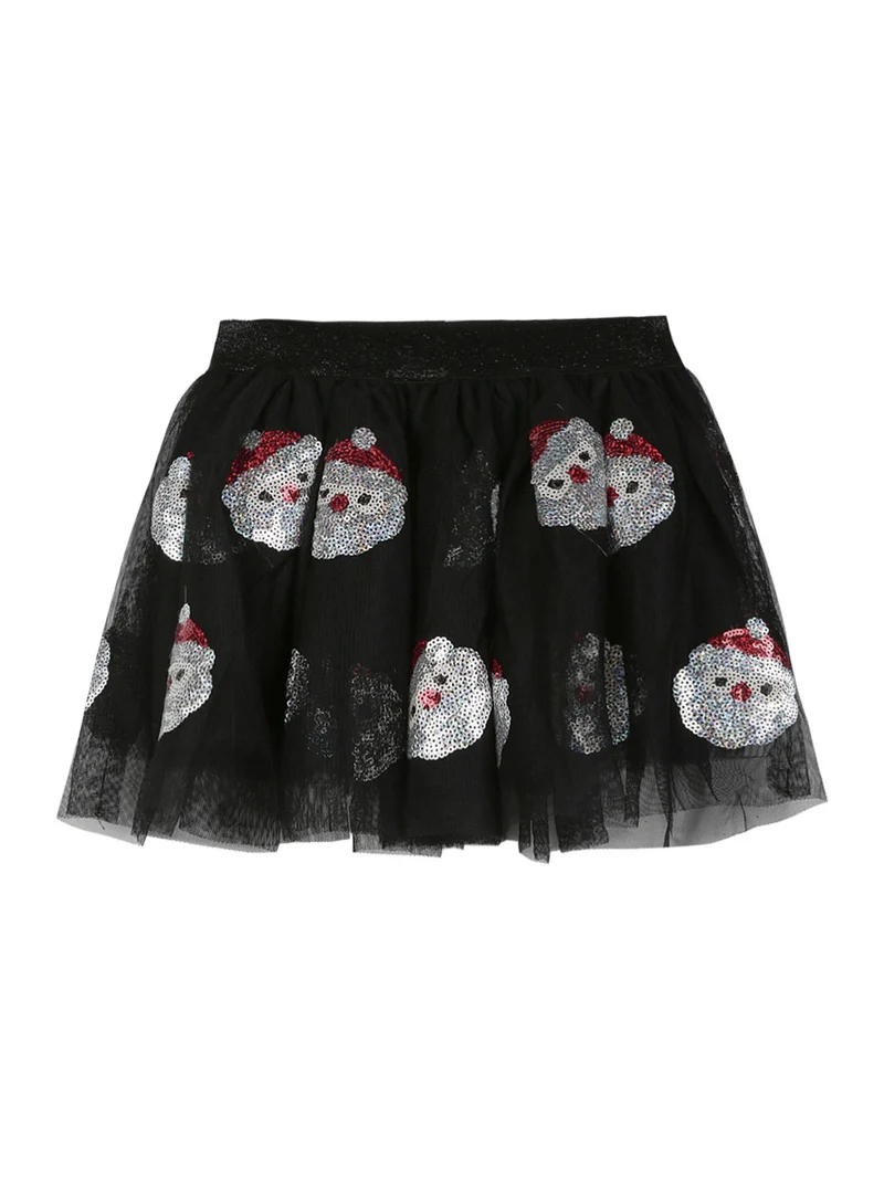 Completo natale da neonata 3 pezzi - nero