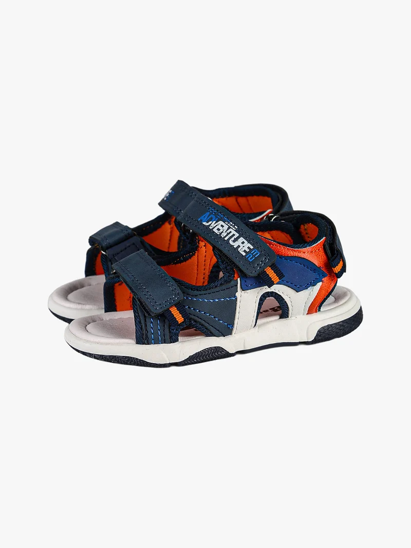 Sandali da bambino con strappi - blu