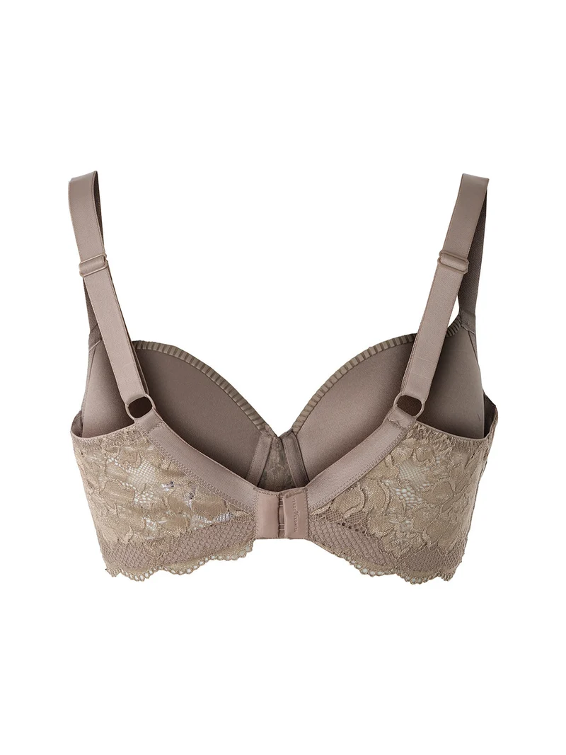 AR14 Reggiseno imbottito preformato con ferretto coppa C - fango