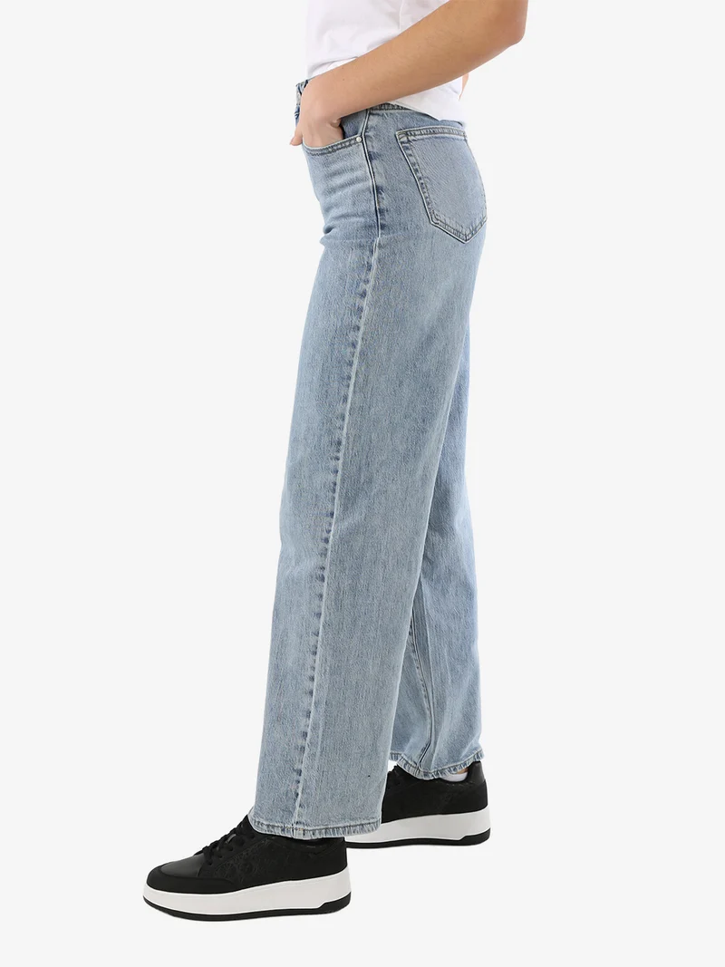 Jeans donna a gamba larga - jeans