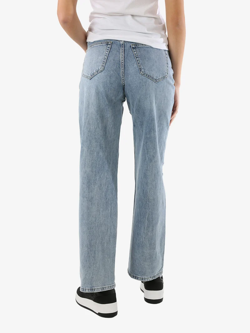 Jeans donna a gamba larga - jeans