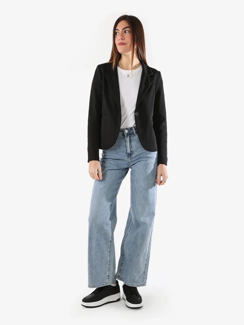 Jeans donna a gamba larga - jeans