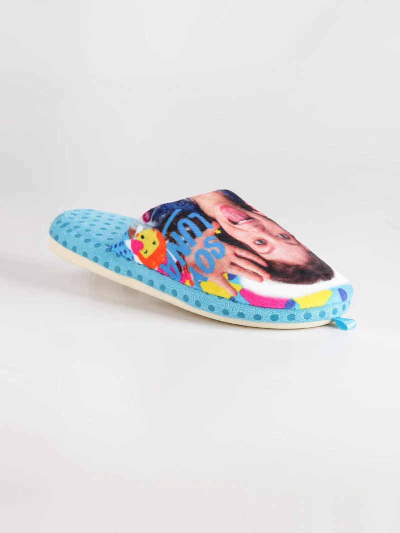 Pantofole profumate con stampa soy Luna - blu