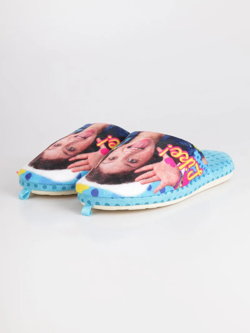 Pantofole profumate con stampa soy Luna - blu