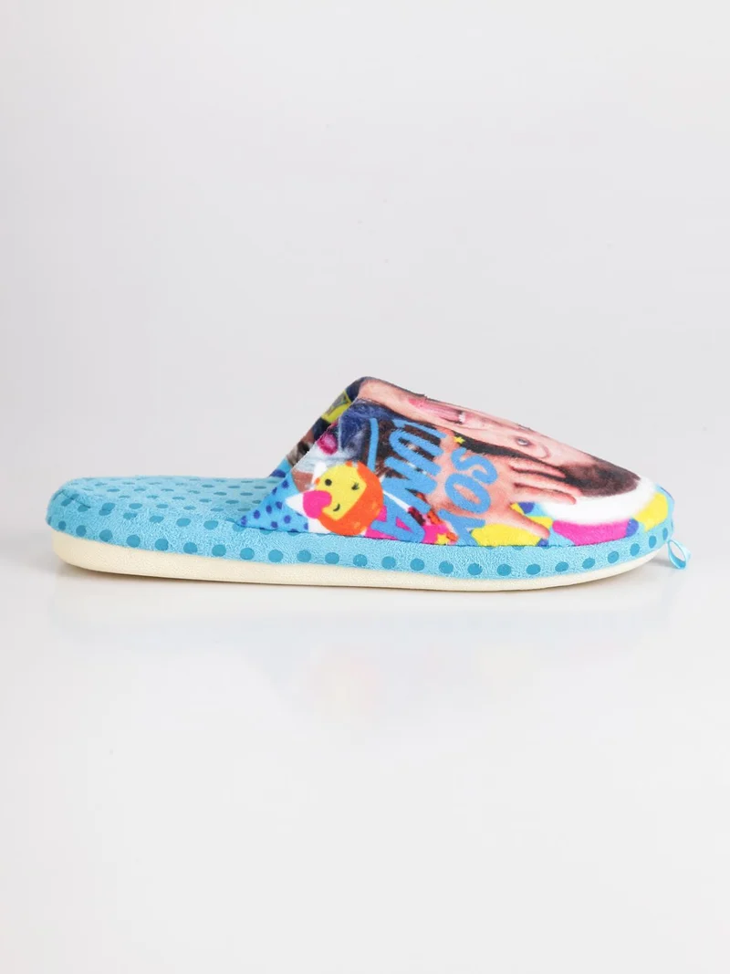 Pantofole profumate con stampa soy Luna - blu