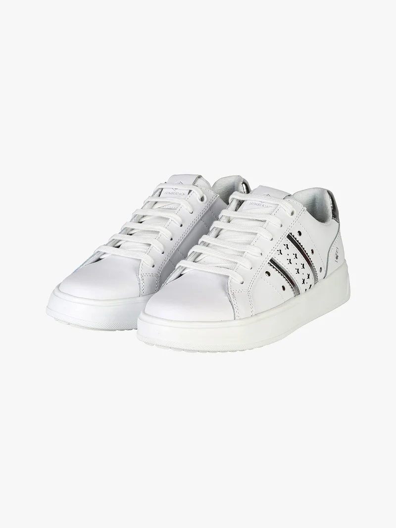 PRIA Sneakers basse in pelle da donna - bianco