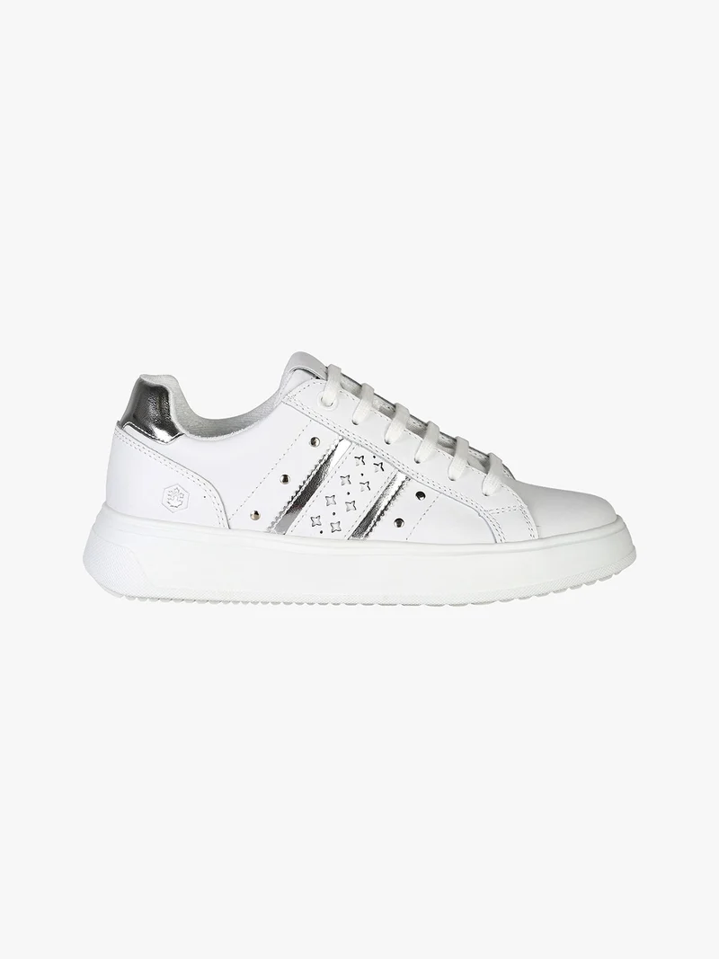 PRIA Sneakers basse in pelle da donna - bianco