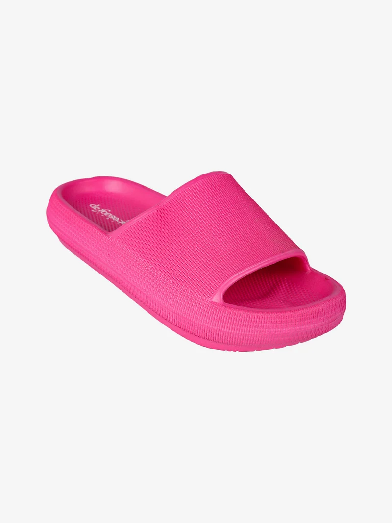 Ciabatte da bambina in gomma - fucsia