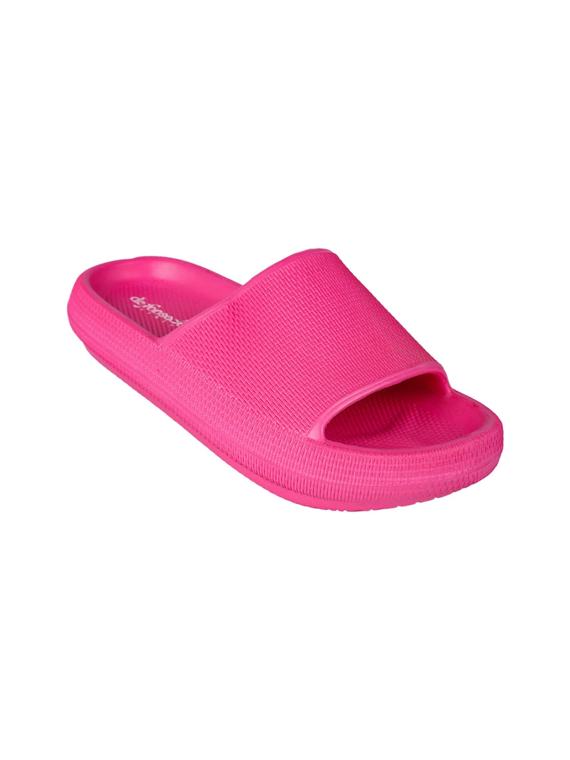 Ciabatte da bambina in gomma - fucsia