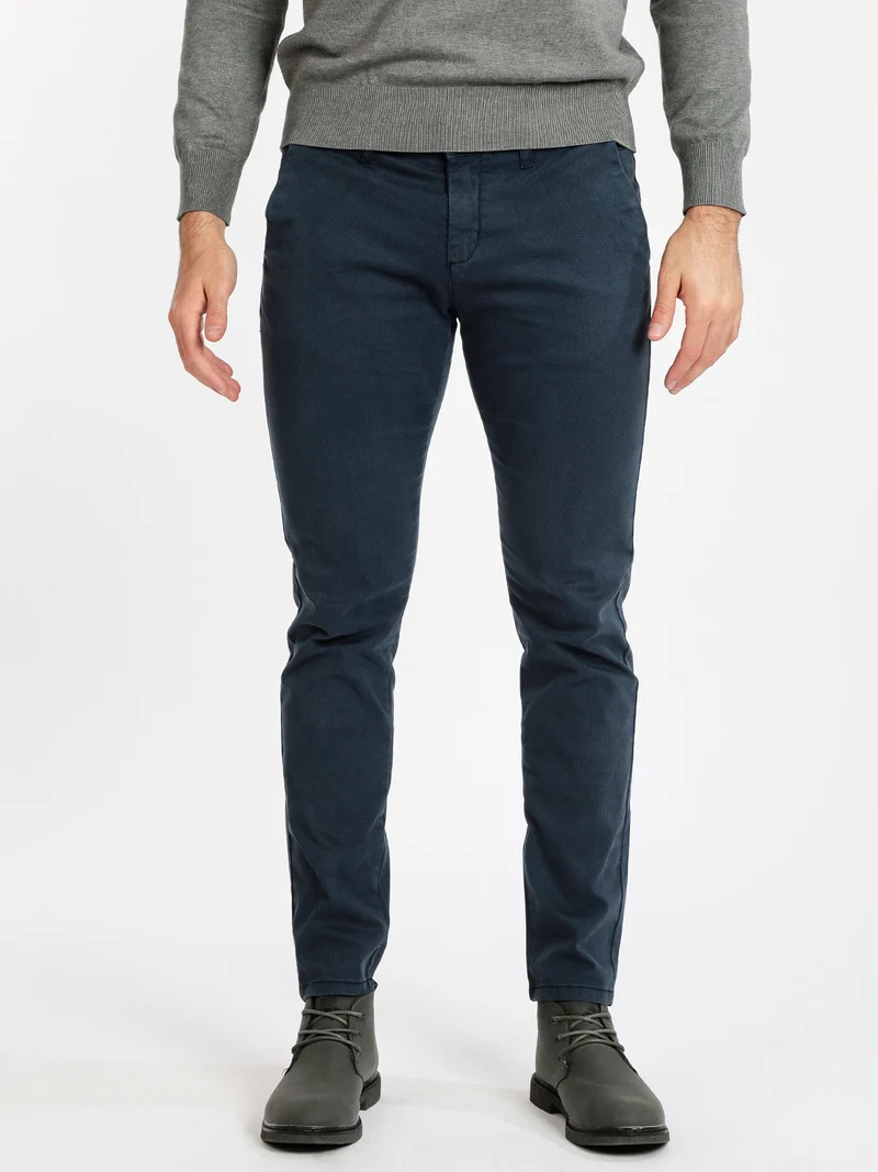 Pantaloni uomo slim fit - blu
