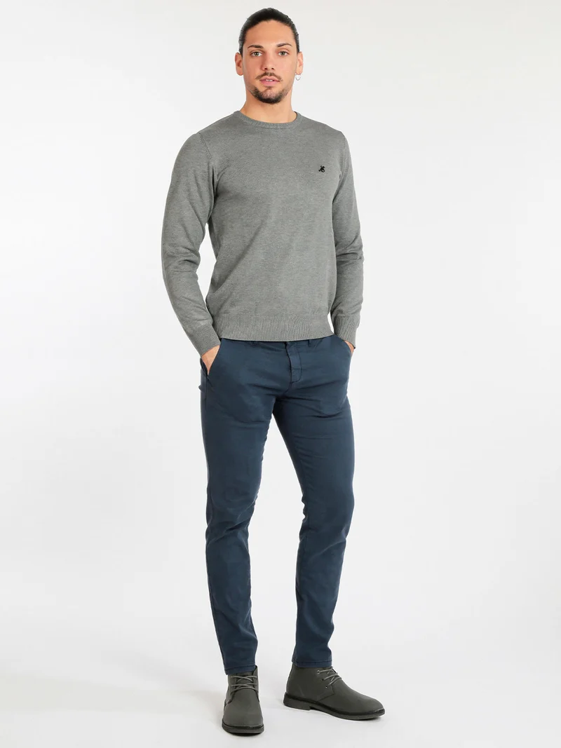 Pantaloni uomo slim fit - blu