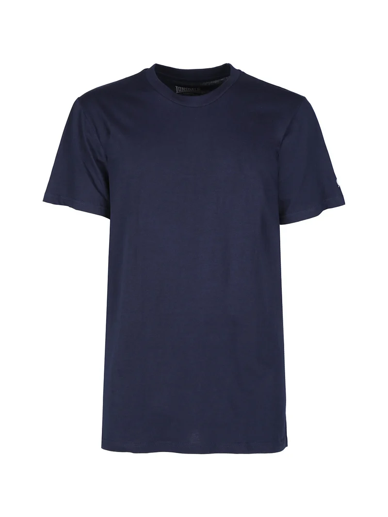 T-shirt intima da uomo girocollo in cotone - blu scuro