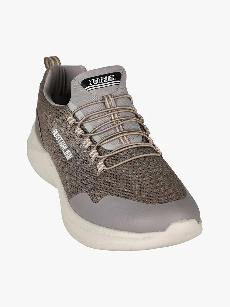 COMFY Sneakers sportive da uomo con lacci elastici - fango