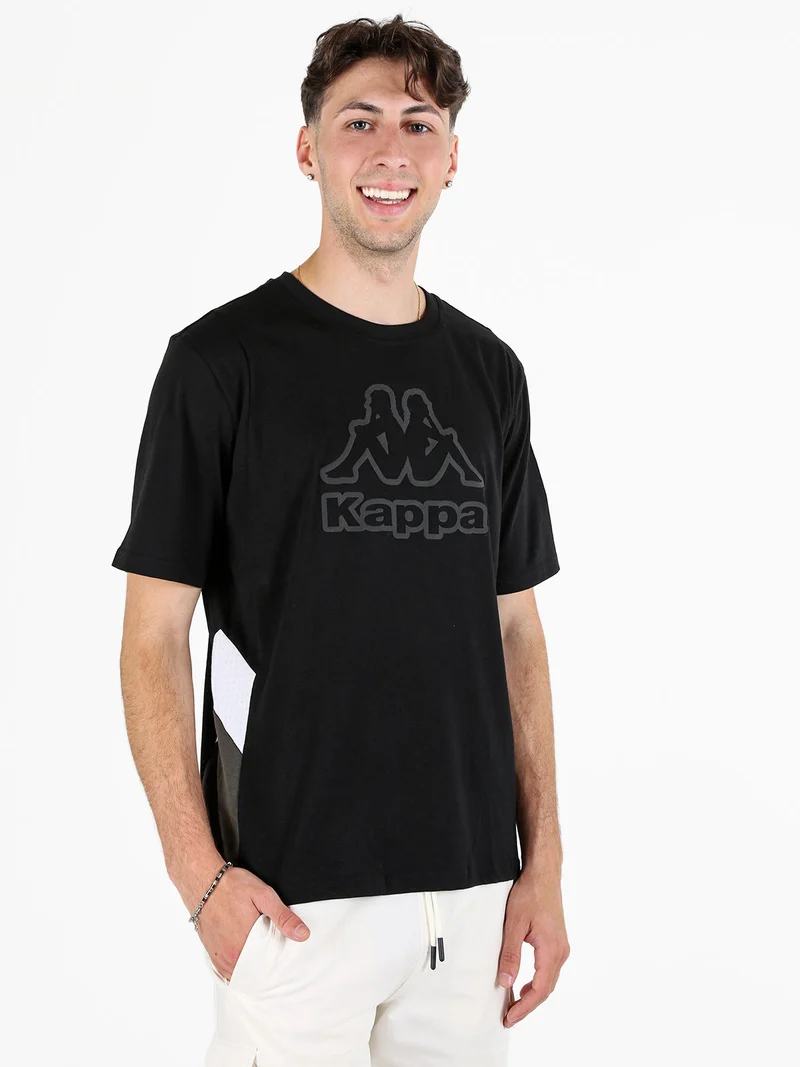 T-shirt uomo con logo - nero