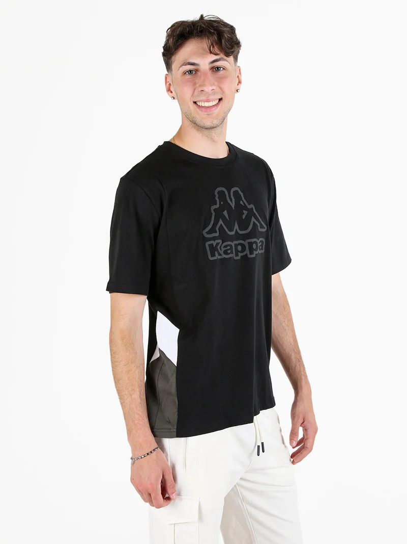 T-shirt uomo con logo - nero
