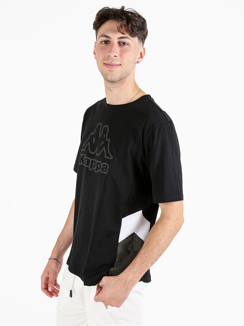 T-shirt uomo con logo - nero