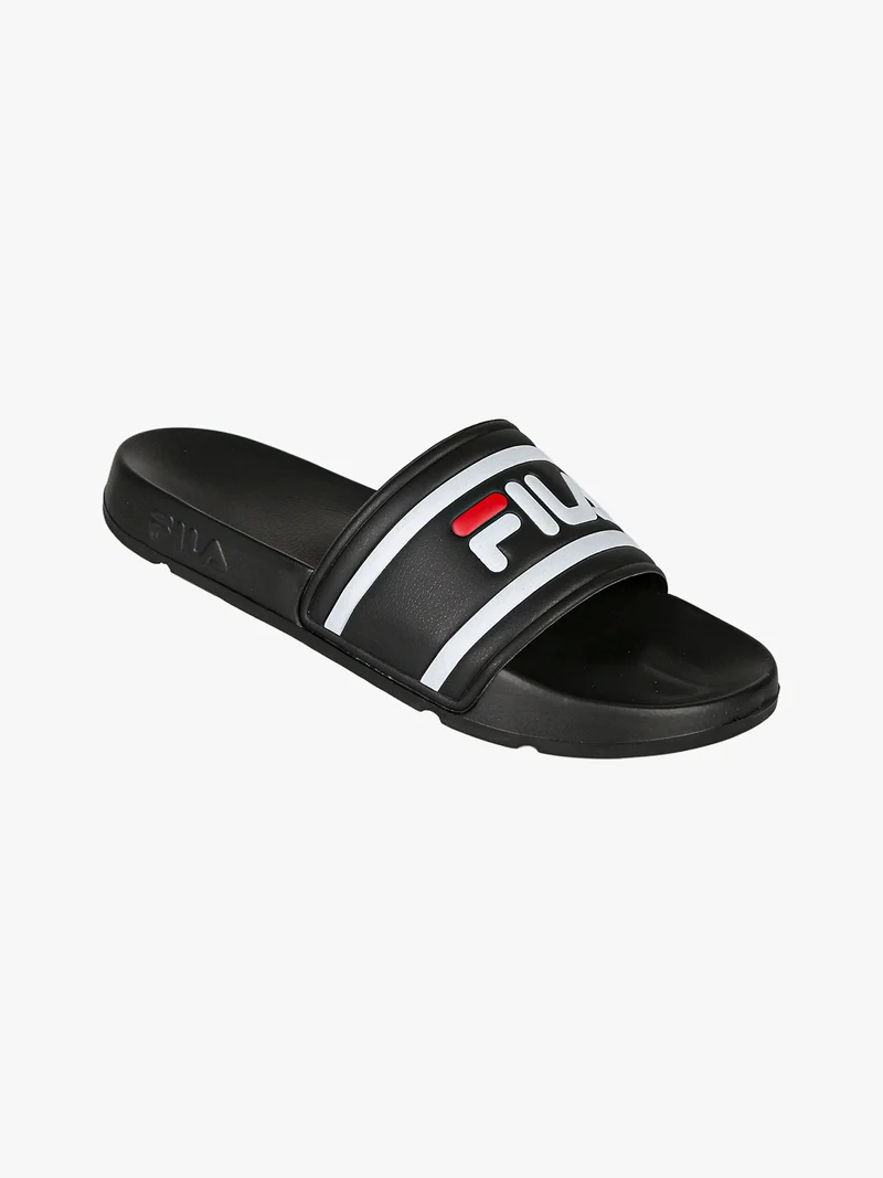 MORRO BAY SLIPPER ciabatte da uomo con logo - nero