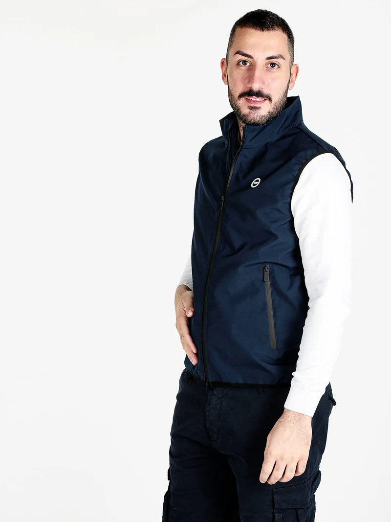 Gilet da uomo impermeabile - blu scuro