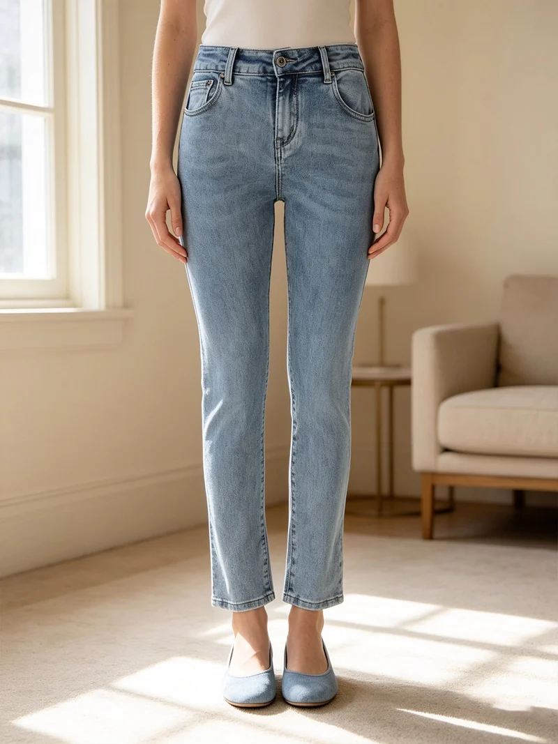 Jeans donna a vita alta - jeans