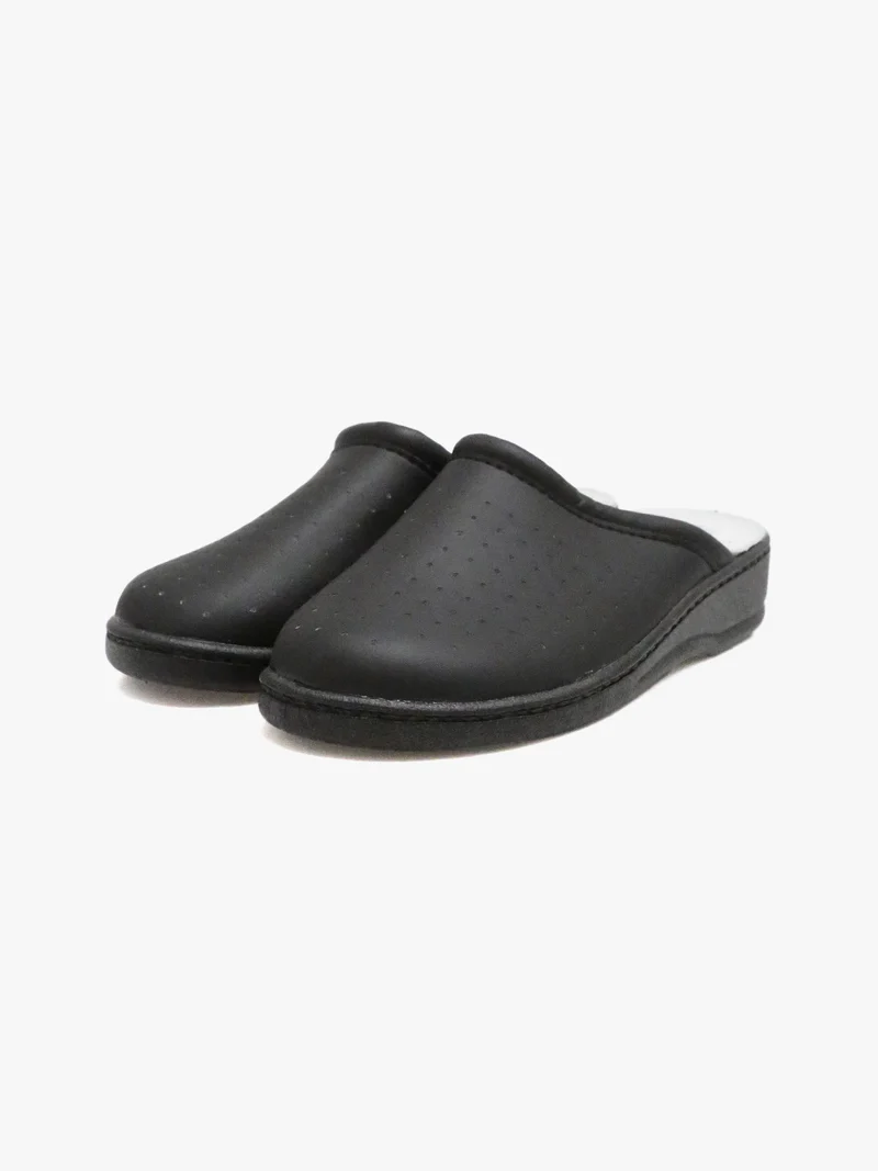 Ciabatte sanitarie da uomo - nero