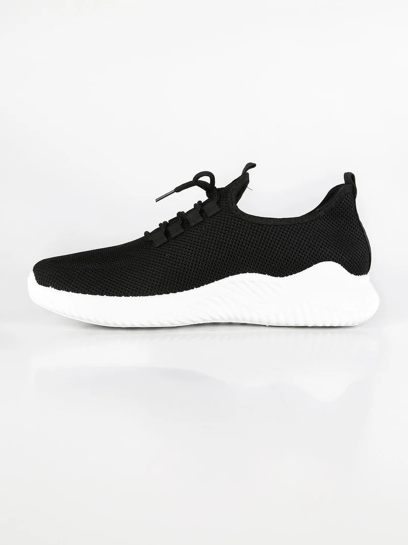 Scarpe sportive stringate - nero