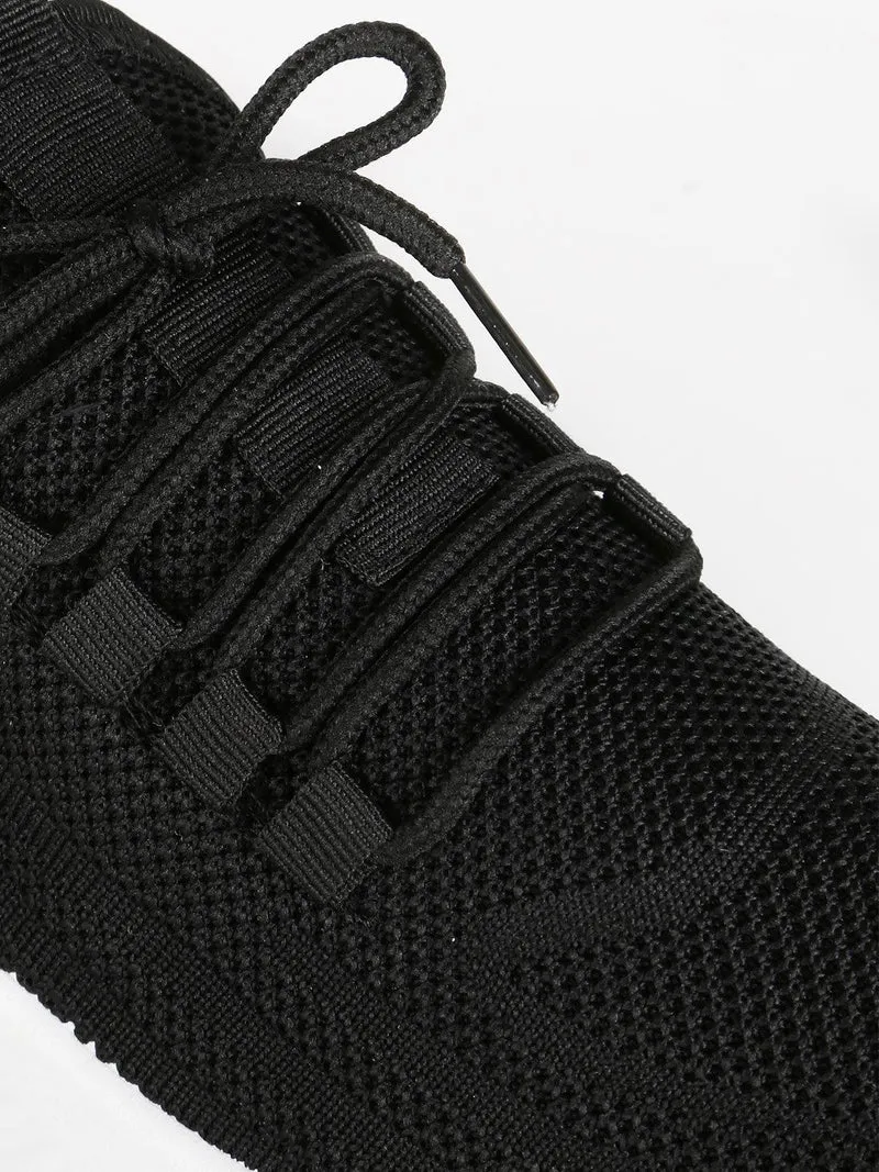 Scarpe sportive stringate - nero