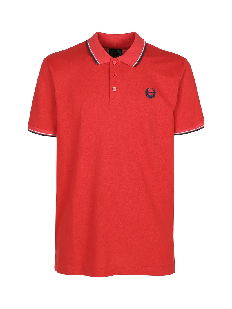 Polo uomo a maniche corte - rosso