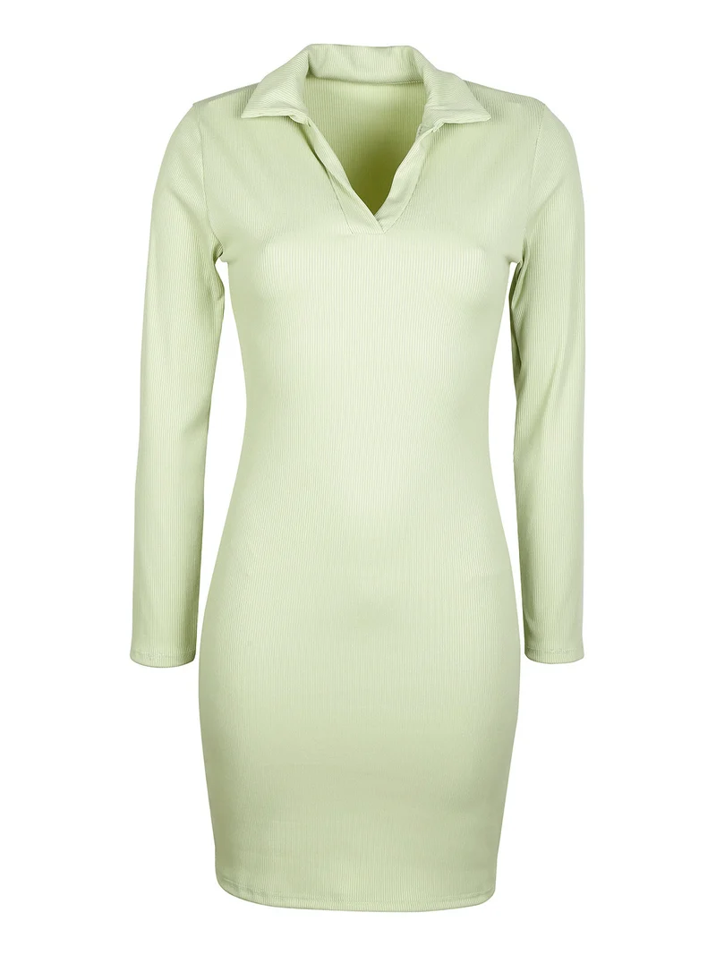 Vestito donna con colletto - mela