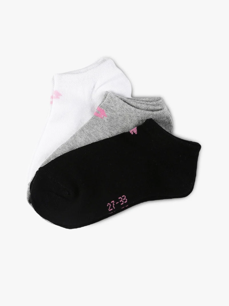 Calzini corti da bambina. Confezione da 3 paia - assortito