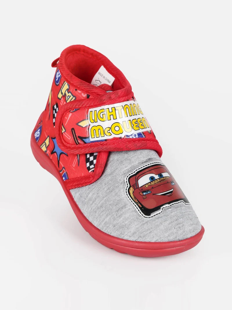 Cars pantofole alte da bambino - rosso