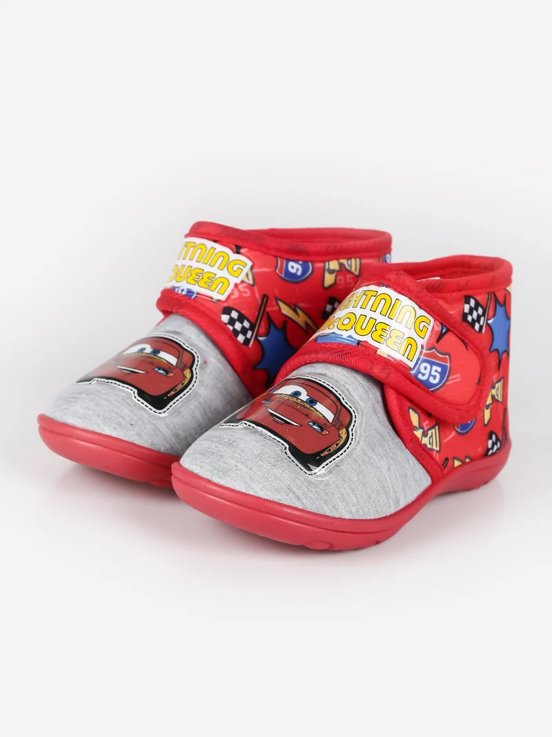 Cars pantofole alte da bambino - rosso