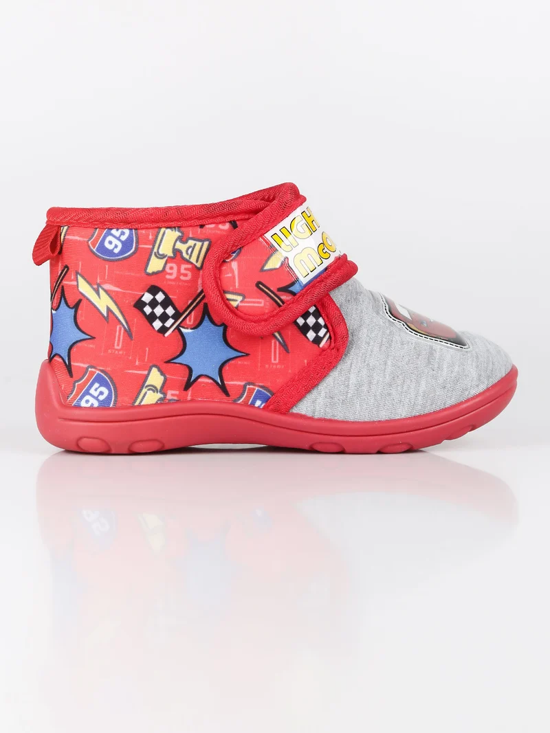 Cars pantofole alte da bambino - rosso