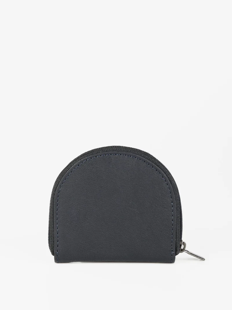Portamonete in pelle - blu