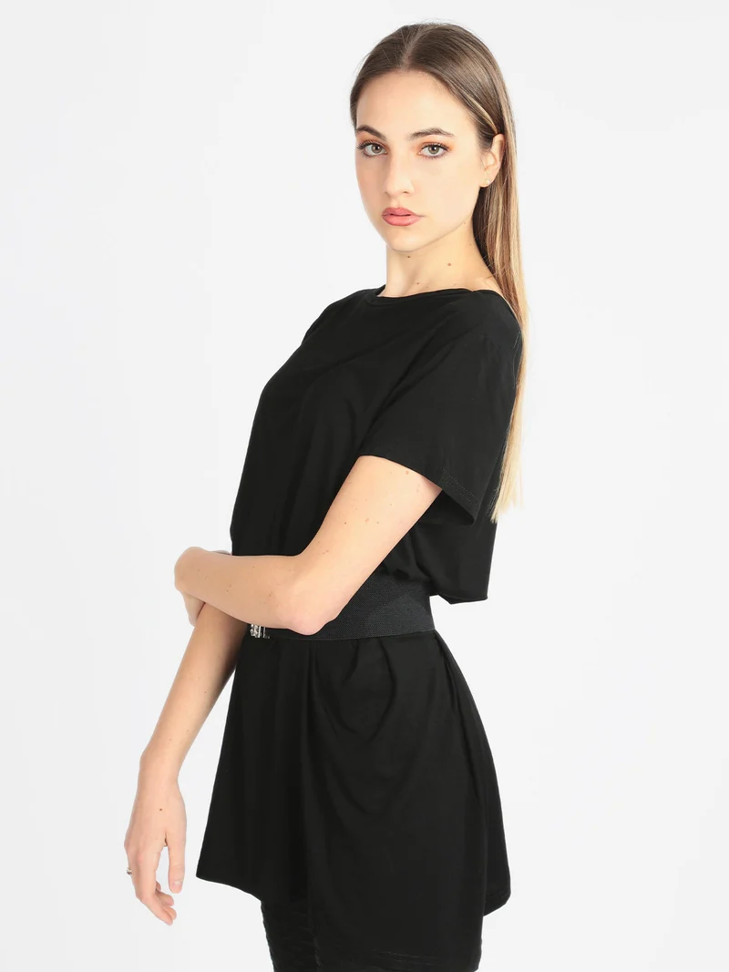 Maxi maglia donna - nero