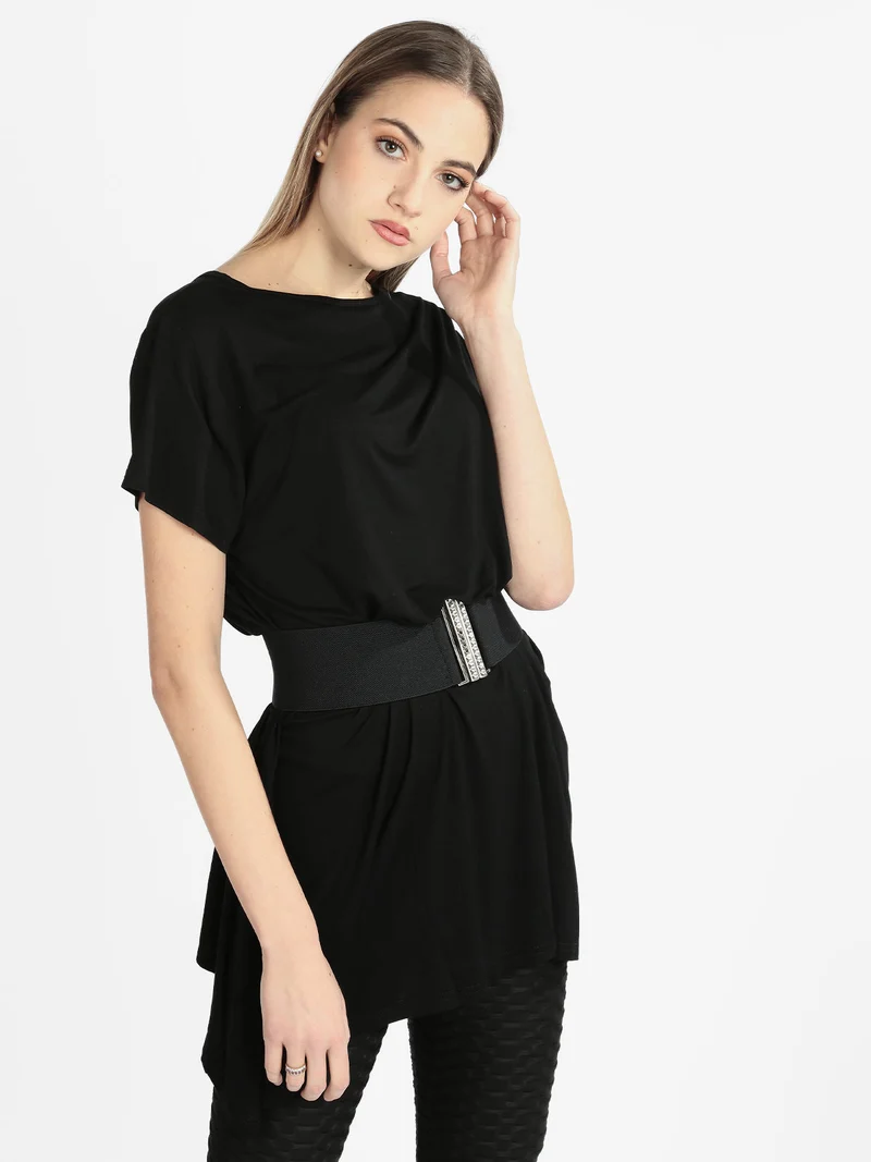 Maxi maglia donna - nero