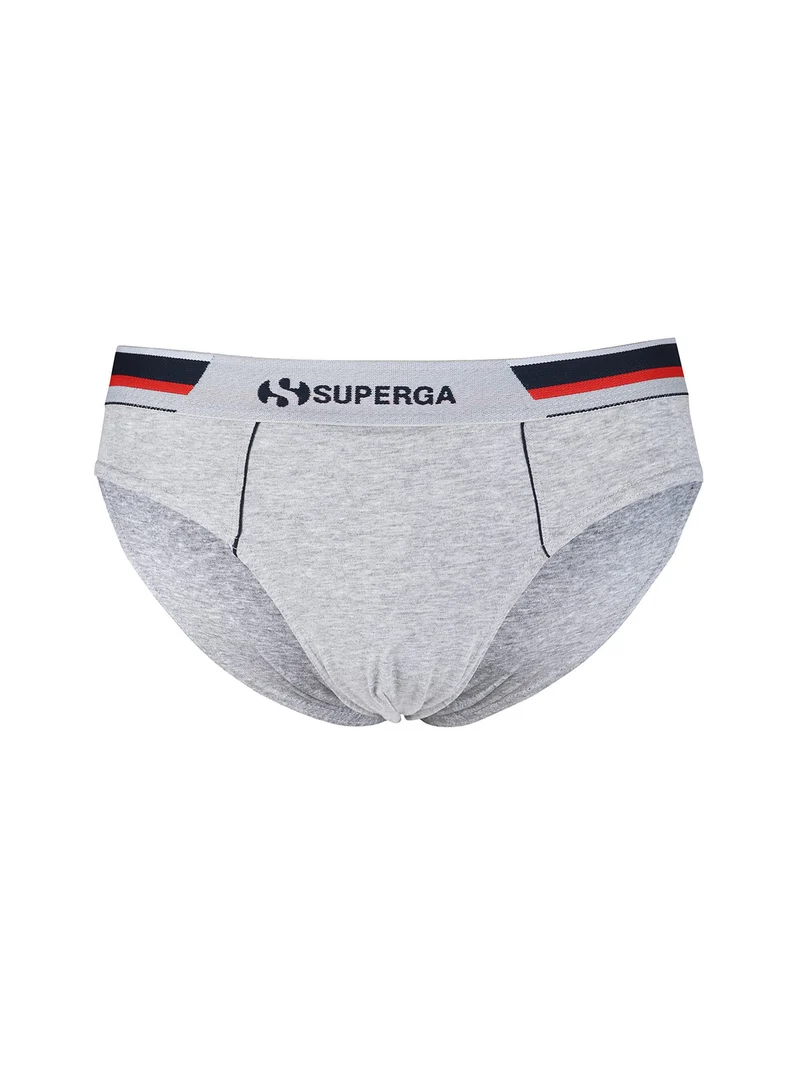 Slip da uomo in cotone - grigio