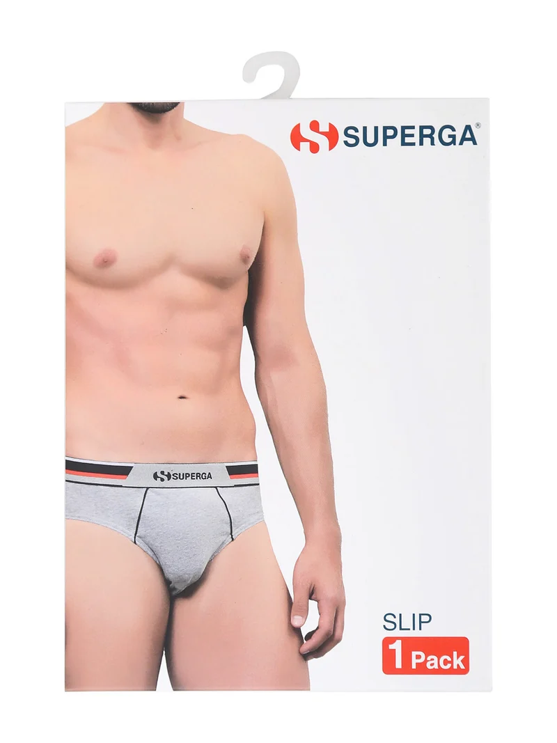 Slip da uomo in cotone - grigio