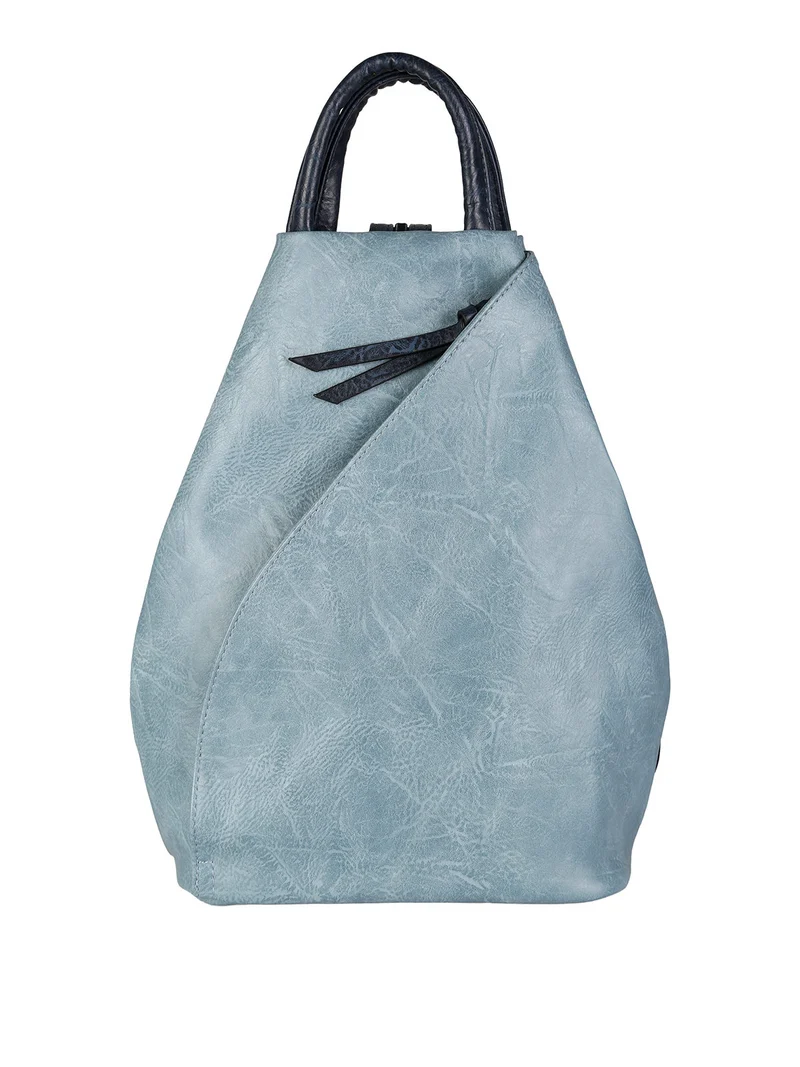 Zaino da donna in ecopelle - azzurro