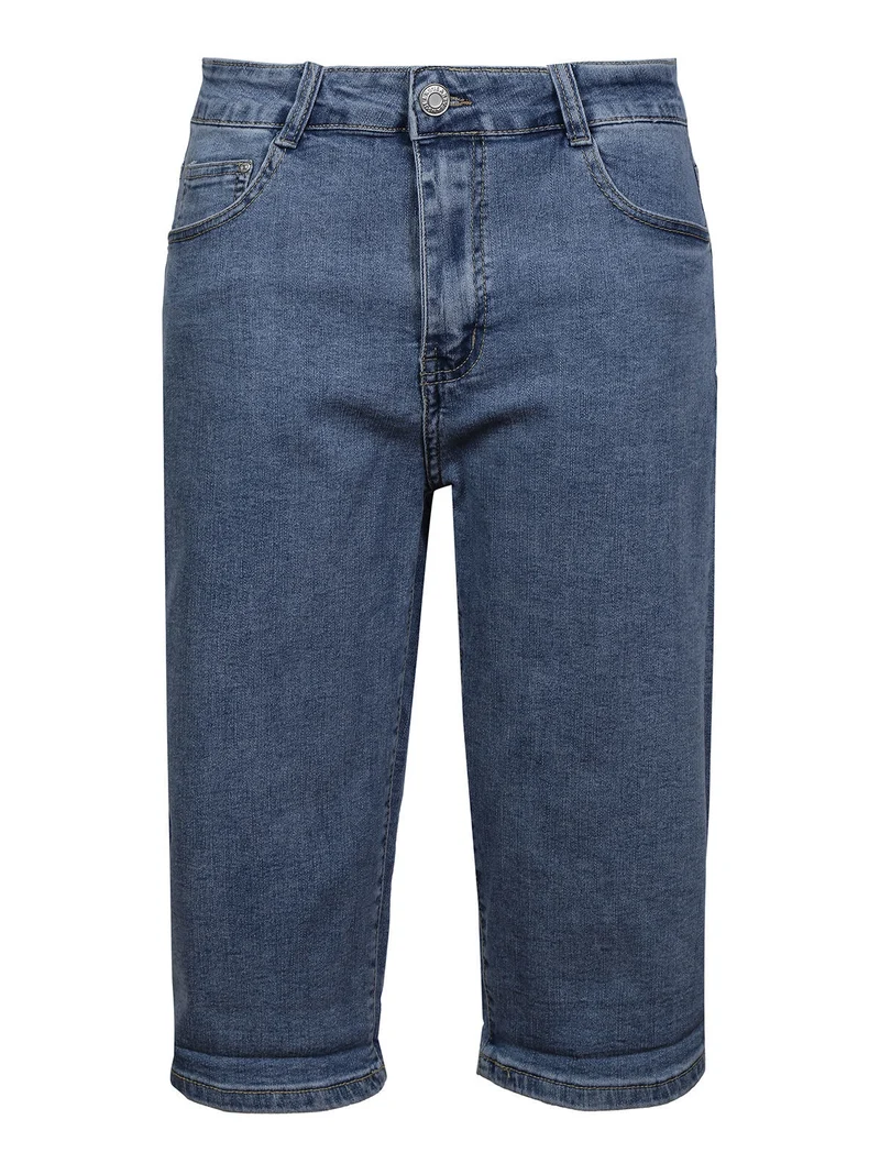 Pinocchietti donna in jeans taglie forti - jeans
