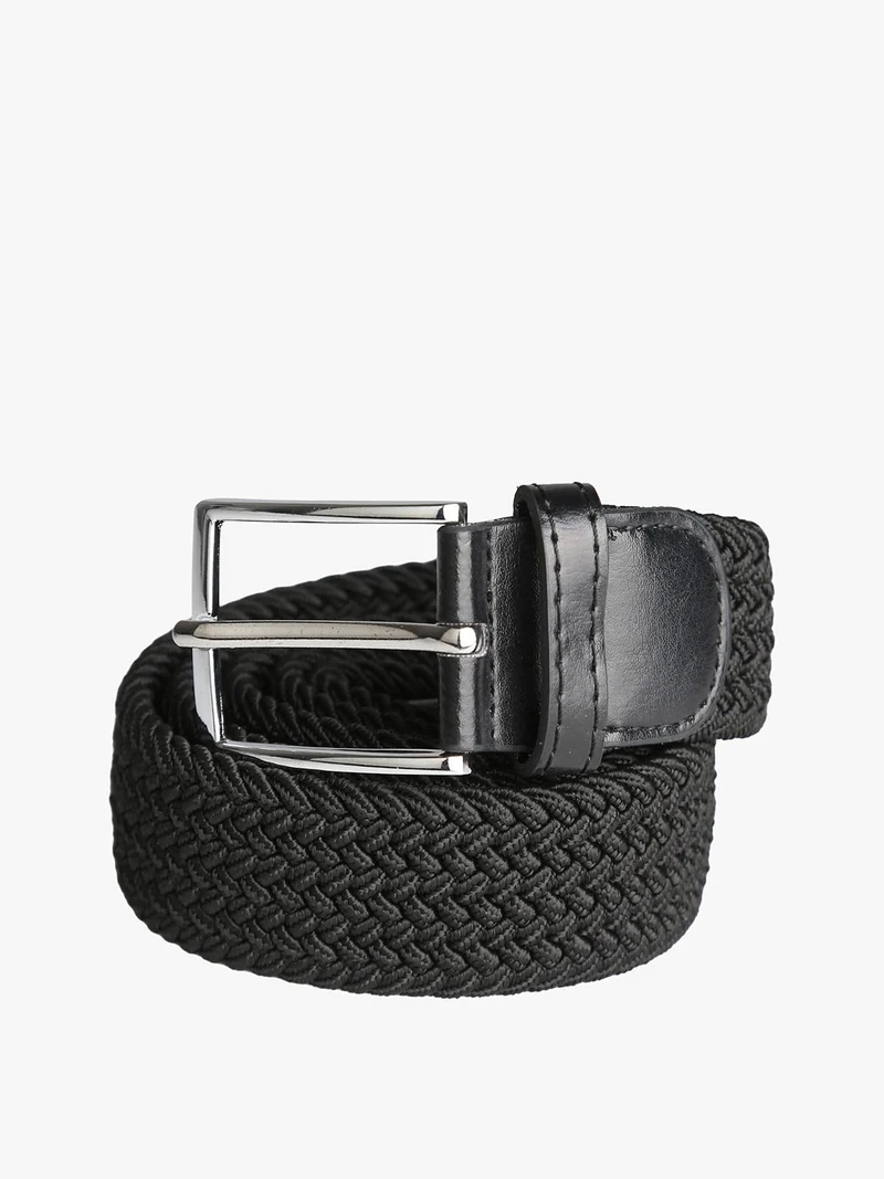 Cintura uomo in corda - nero