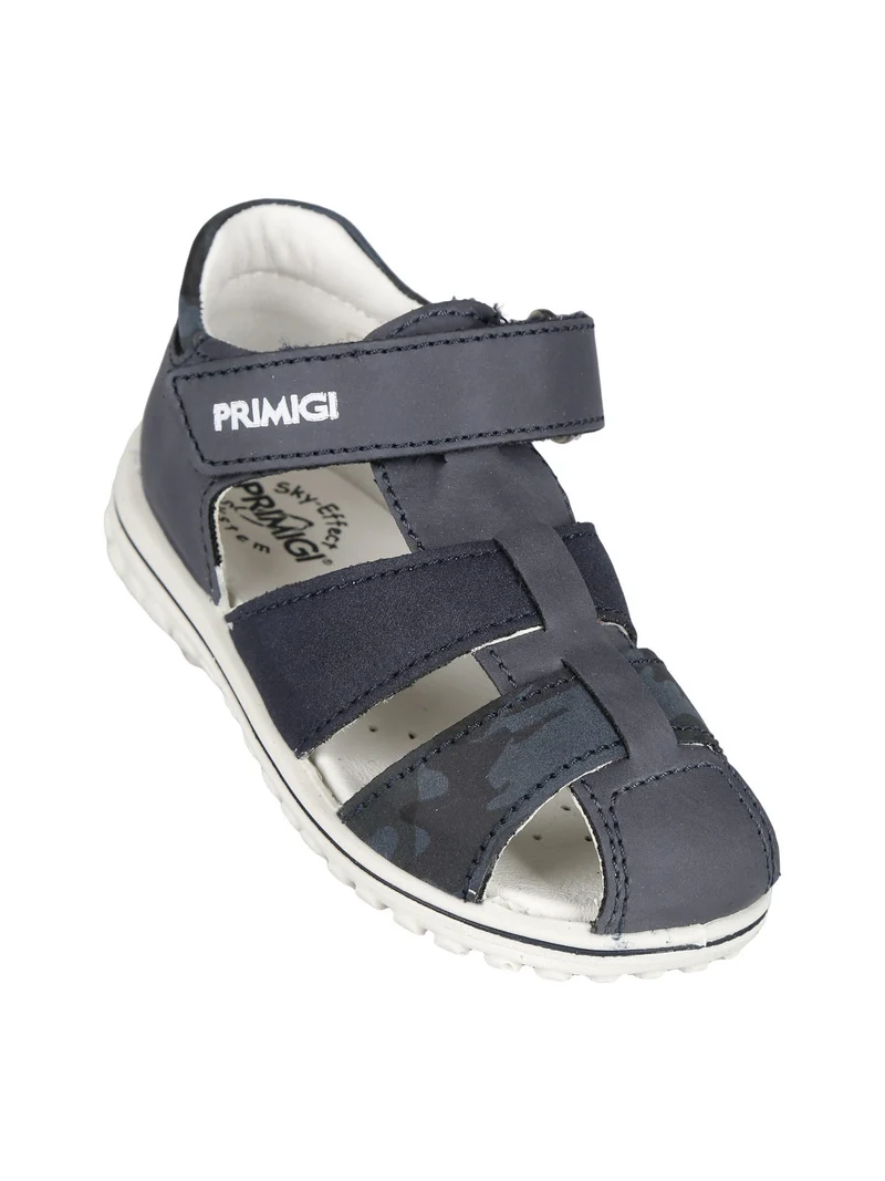 Sandali chiusi da bambino con strappo - blu scuro
