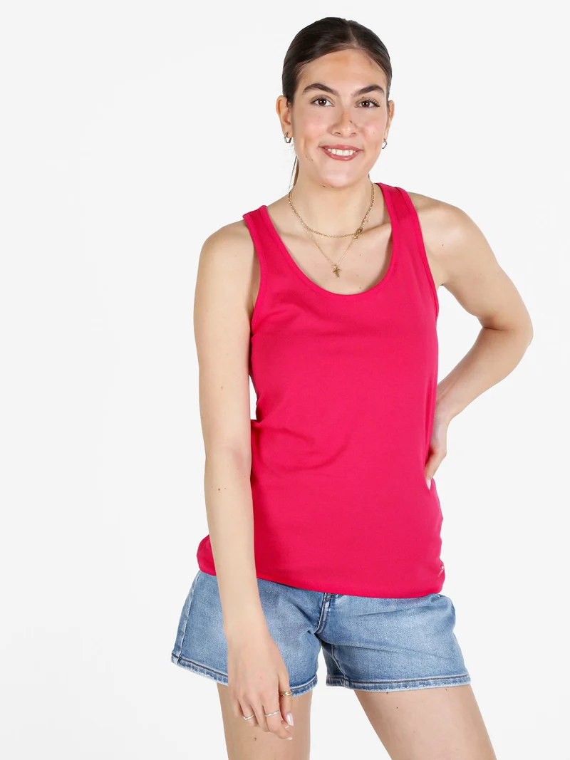 Canotta vogatore donna sportiva - fragola