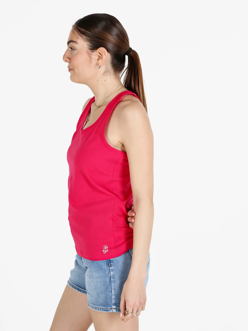 Canotta vogatore donna sportiva - fragola