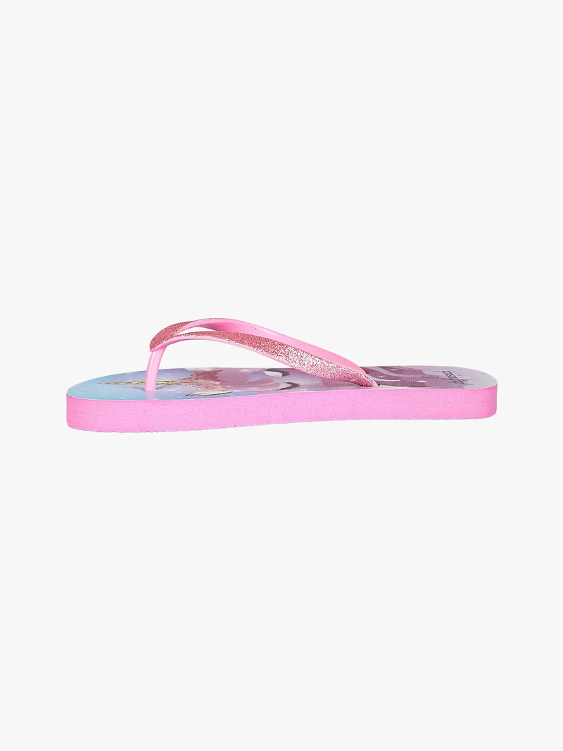 Infradito unicorno da bambina in gomma - rosa