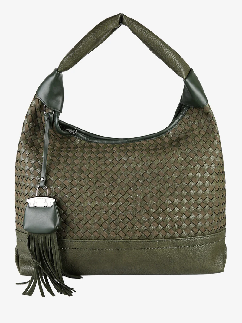 Borsa donna hobo - militare