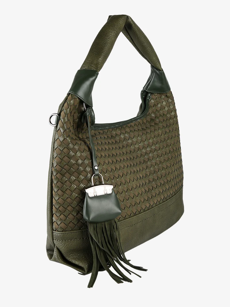 Borsa donna hobo - militare