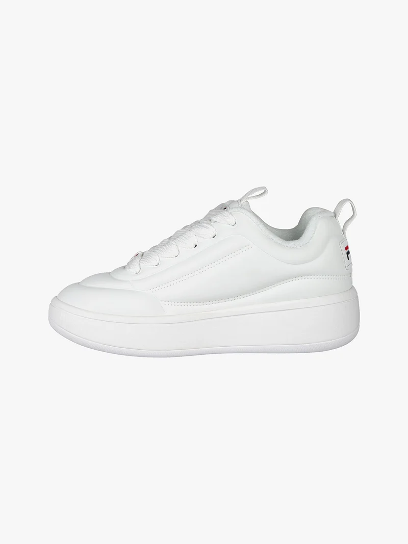 SUPERBUBBLE Sneakers donna con platform - bianco