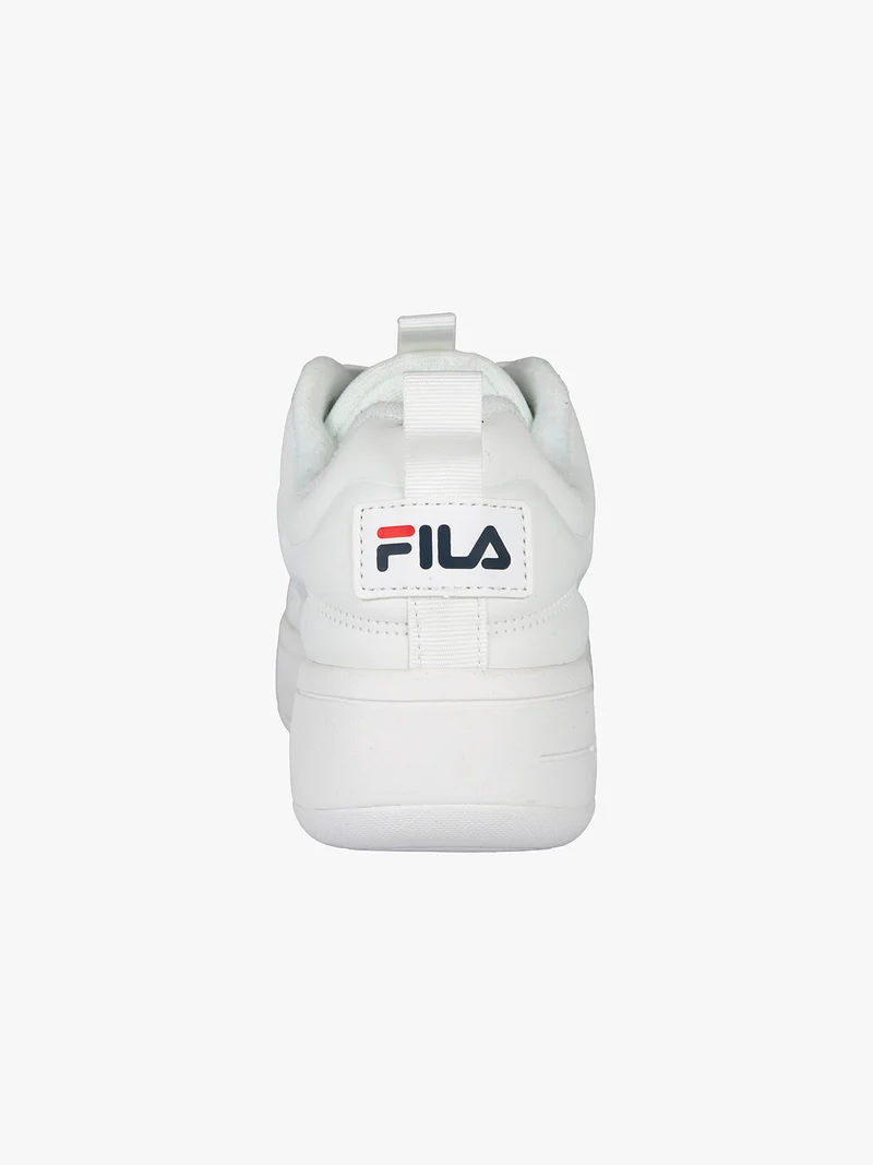 SUPERBUBBLE Sneakers donna con platform - bianco