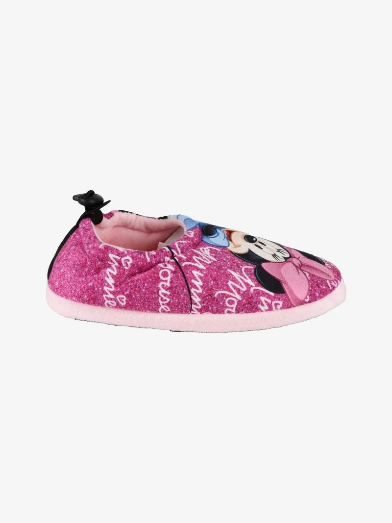 Pantofole chiuse da bambini con stampa - rosa